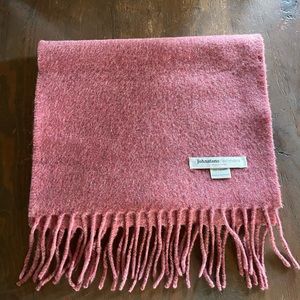 Johnstons Cashmere Scarf - Rosewood
